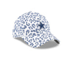 New Era Dallas Cowboys Women's Active White Leopard Cap