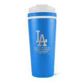 LA Dodgers '24-'25 Back to Back World Series Champions 26oz Ice Shakers