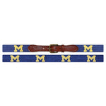 University of Michigan Needlepoint Belt