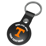 University of Tennessee Volunteers Personalized Insignia Black Airtag Holder