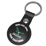 Philadelphia Eagles 1973-1995 Historic Collection Personalized Insignia Black Airtag Holder