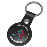 Arizona Diamondbacks Personalized Insignia Black Airtag Holder
