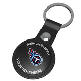 Tennessee Titans Personalized Insignia Black Airtag Holder