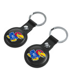 University of Kansas Jayhawks Insignia Black Airtag Holder 2-Pack