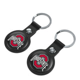 Ohio State University Buckeyes Insignia Black Airtag Holder 2-Pack
