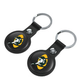 Green Bay Packers Historic Collection Insignia Black Airtag Holder 2-Pack-2