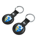 Los Angeles Chargers Historic Collection Insignia Black Airtag Holder 2-Pack-2