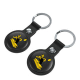 Pittsburgh Steelers 1961 Historic Collection Insignia Black Airtag Holder 2-Pack