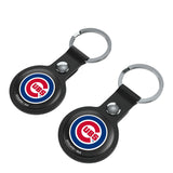 Chicago Cubs Insignia Black Airtag Holder 2-Pack