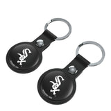 Chicago White Sox Insignia Black Airtag Holder 2-Pack