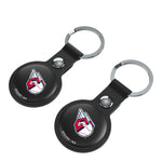 Cleveland Guardians Insignia Black Airtag Holder 2-Pack-2