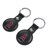 Los Angeles Angels Insignia Black Airtag Holder 2-Pack