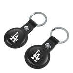 LA Dodgers Insignia Black Airtag Holder 2-Pack