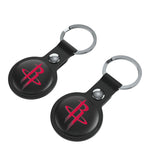 Houston Rockets Insignia Black Airtag Holder 2-Pack