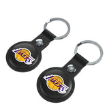 Los Angeles Lakers Insignia Black Airtag Holder 2-Pack