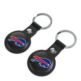 Buffalo Bills Insignia Black Airtag Holder 2-Pack