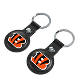 Cincinnati Bengals Insignia Black Airtag Holder 2-Pack