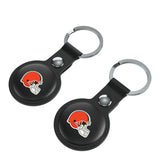 Cleveland Browns Insignia Black Airtag Holder 2-Pack