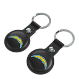 Los Angeles Chargers Insignia Black Airtag Holder 2-Pack