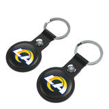 Los Angeles Rams Insignia Black Airtag Holder 2-Pack
