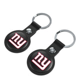 New York Giants Insignia Black Airtag Holder 2-Pack