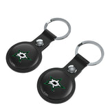 Dallas Stars Insignia Black Airtag Holder 2-Pack