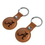 Alabama Crimson Tide Burn Brown Airtag Holder 2-Pack-2