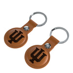 Indiana University Hoosiers Burn Brown Airtag Holder 2-Pack