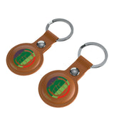 Marvel Avengers Hulk Sigil Brown Airtag Holder 2-Pack