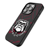 University of Georgia Bulldogs Uga Quadtile Bump Phone Case for Apple iPhone