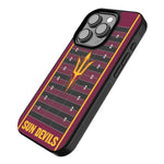 Arizona State University Sun Devils Field Bump Phone Case for Apple iPhone