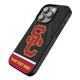 University of Southern California Trojans Personalized EndZone Plus Bump Phone Case for Apple iPhone