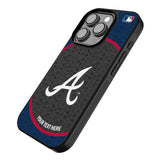 Atlanta Braves Personalized Circle Bump Phone Case for Apple iPhone
