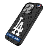 LA Dodgers Personalized Tilt Bump Phone Case for Apple iPhone