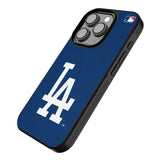 LA Dodgers Solid Bump Phone Case for Apple iPhone