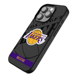 Los Angeles Lakers Personalized Tilt Bump Phone Case for Apple iPhone