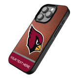 Arizona Cardinals Personalized Football Bump Phone Case for Apple iPhone