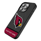 Arizona Cardinals Personalized EndZone Plus Bump Phone Case for Apple iPhone