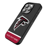 Atlanta Falcons Personalized EndZone Plus Bump Phone Case for Apple iPhone