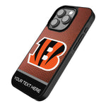 Cincinnati Bengals Personalized Football Bump Phone Case for Apple iPhone