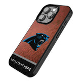 Carolina Panthers Personalized Football Bump Phone Case for Apple iPhone
