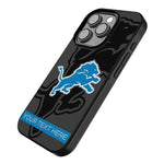 Detroit Lions Personalized Tilt Bump Phone Case for Apple iPhone