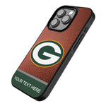 Green Bay Packers Personalized Football Bump Phone Case for Apple iPhone