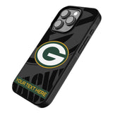 Green Bay Packers Personalized Tilt Bump Phone Case for Apple iPhone