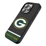 Green Bay Packers Personalized EndZone Plus Bump Phone Case for Apple iPhone
