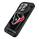 Houston Texans Personalized Tilt Bump Phone Case for Apple iPhone