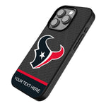 Houston Texans Personalized EndZone Plus Bump Phone Case for Apple iPhone