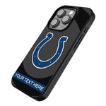 Indianapolis Colts Personalized Tilt Bump Phone Case for Apple iPhone