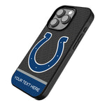 Indianapolis Colts Personalized EndZone Plus Bump Phone Case for Apple iPhone