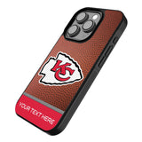 Kansas City Chiefs Personalized Football Bump Phone Case for Apple iPhone